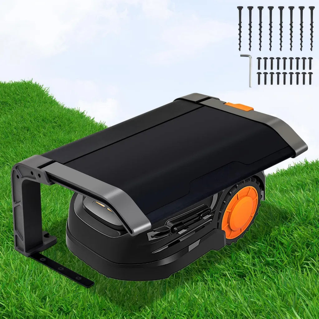 Abri Protection Robot Tondeuse - Garage Pliable Anti-Intempéries