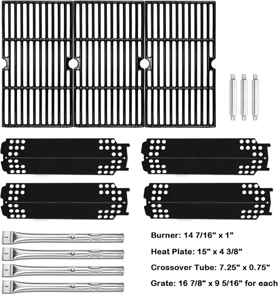 Kit de pièces pour barbecue Charbroil 4634362X, grille et brûleurs inclus
