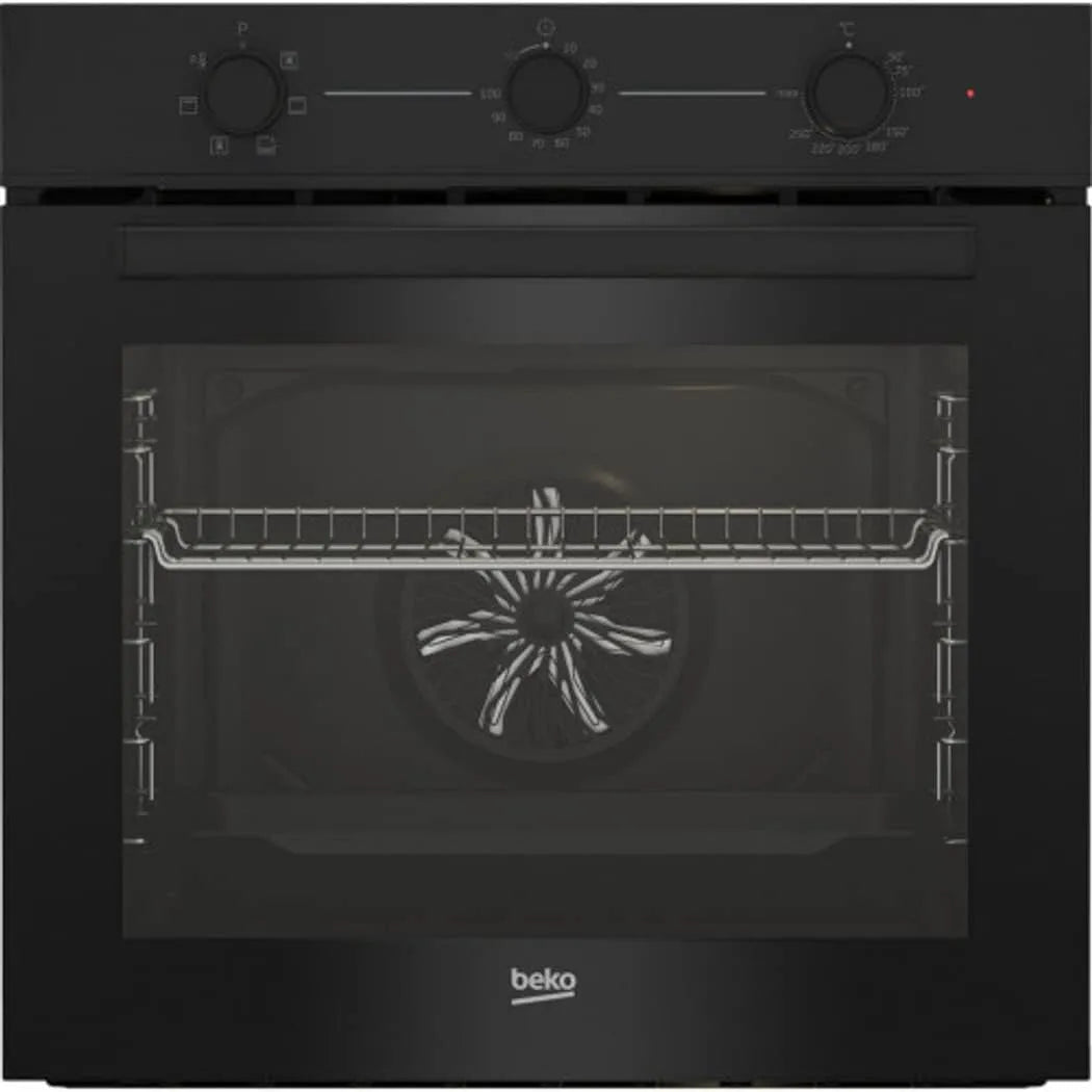 Beko BBIE11100B Four électrique, 72 L, classe énergétique A, Beko Four électrique ventilé 72 litres classe A couleur noire - BBIE11100B
