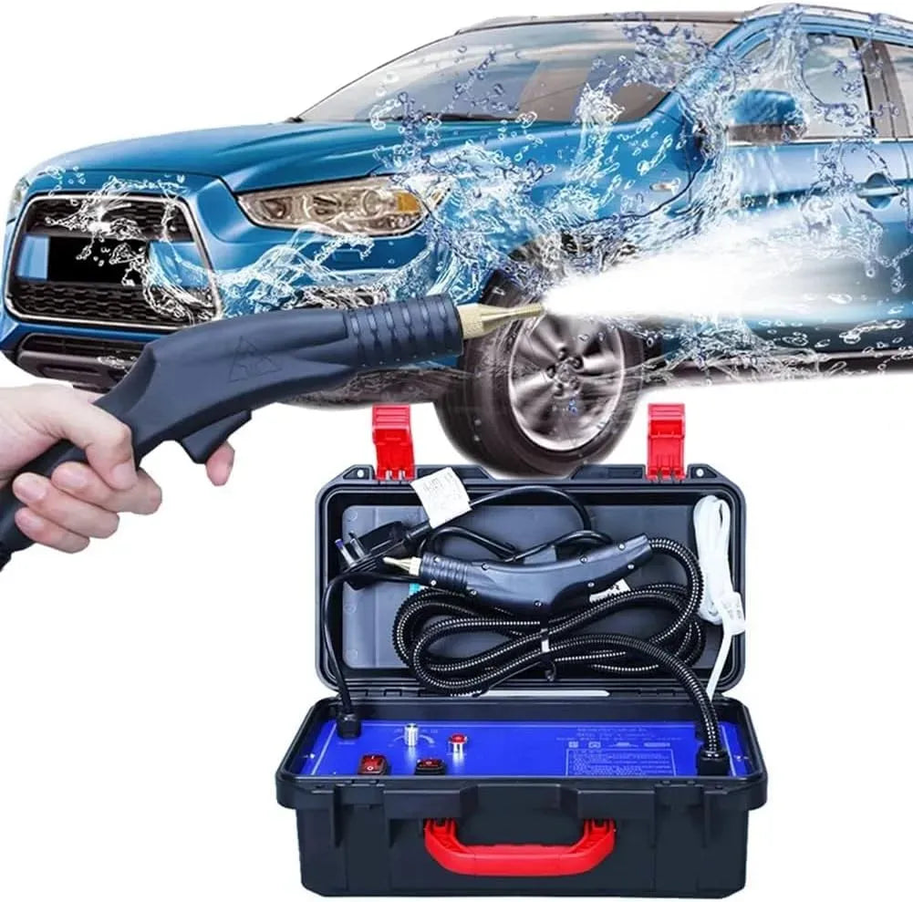Climatiseur, 3000 W, portable, industriel, vapeur, professionnel, bleu, Nettoyeur vapeur commercial 3000 W