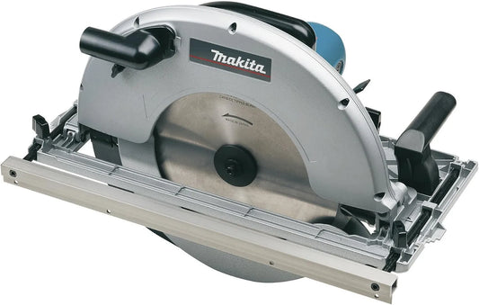Makita 5143R-2 Scie circulaire pour des coupes droites rapides dans panneaux et pièces de bois – 355 mm, 2200 W