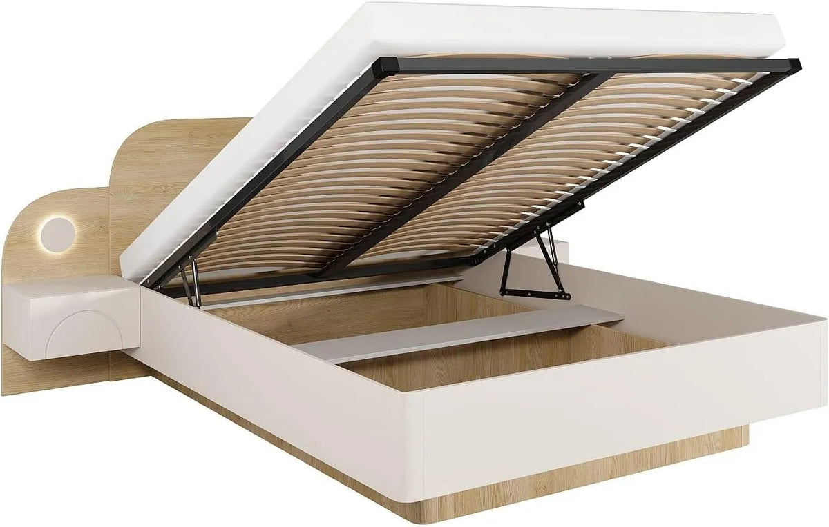 Vente-unique – DARTAGNO, 160 × 200 cm, beige