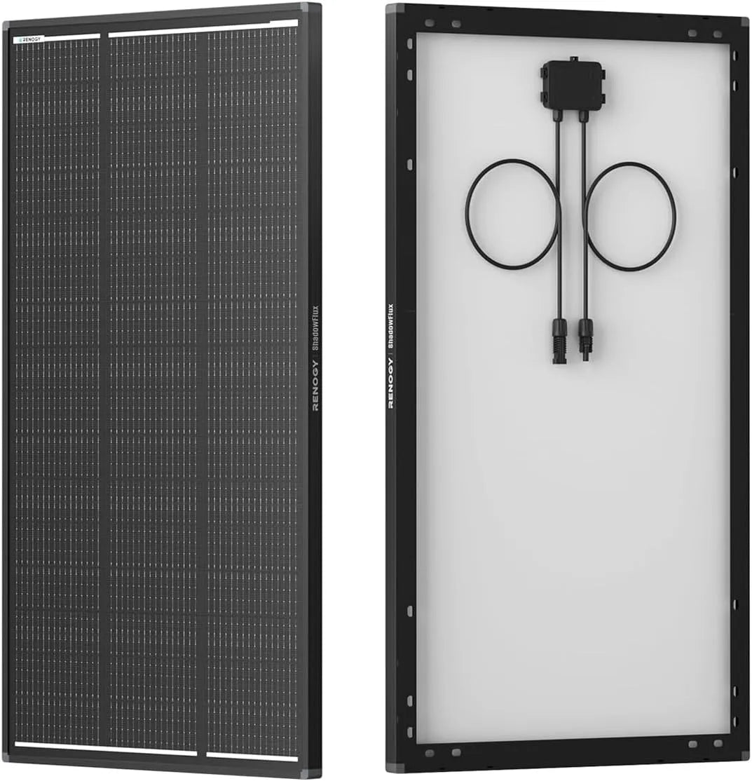 Renogy Panneau solaire et module photovoltaïque, 120 W, 12 V, pour camping et camping-car