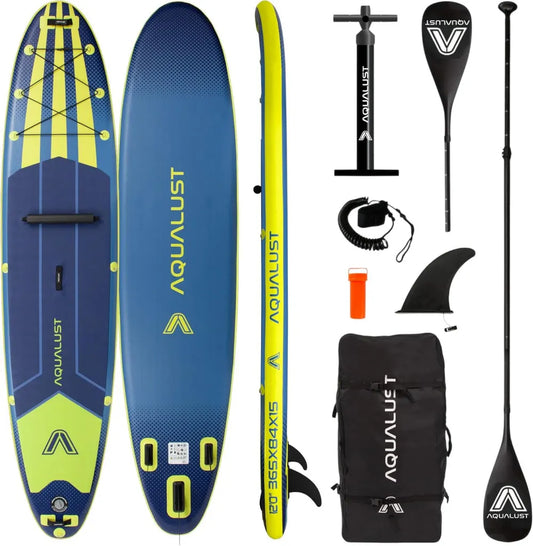Planche de Paddle Gonflable 12'0 - 365 cm, 170 kg - Couleur Bleu