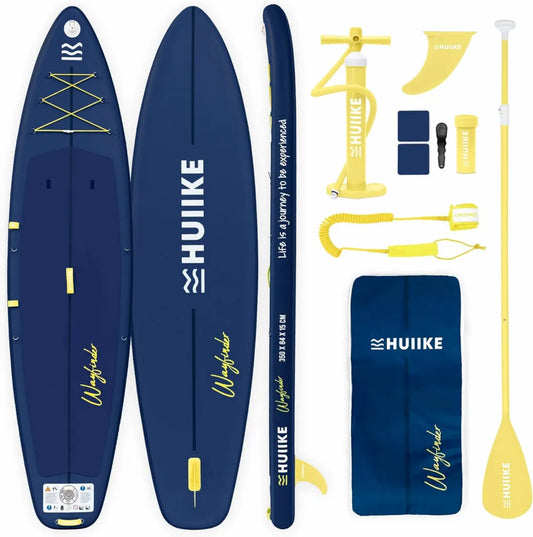 Planche de Paddle Gonflable Adulte avec Accessoires, Convertible en Kayak