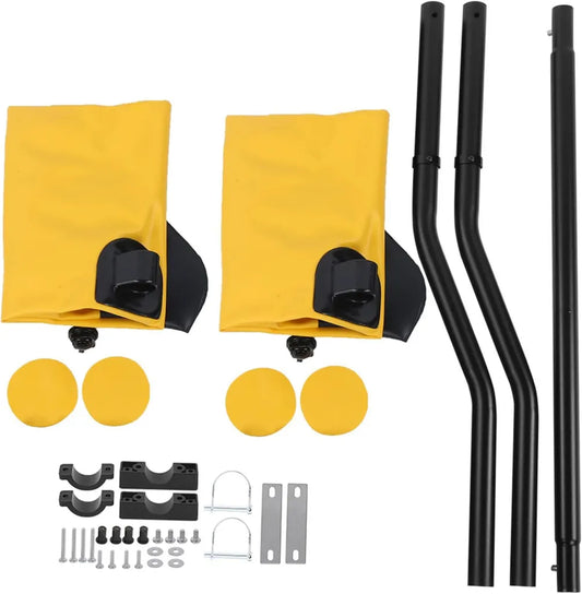 Stabilisateur Gonflable pour Kayak en PVC - Kit Outrigger avec Flotteur Jaune