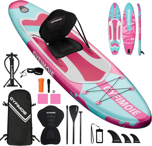 Planche de Paddle Gonflable 325 cm - Avec Support Caméra et Accessoires Complets