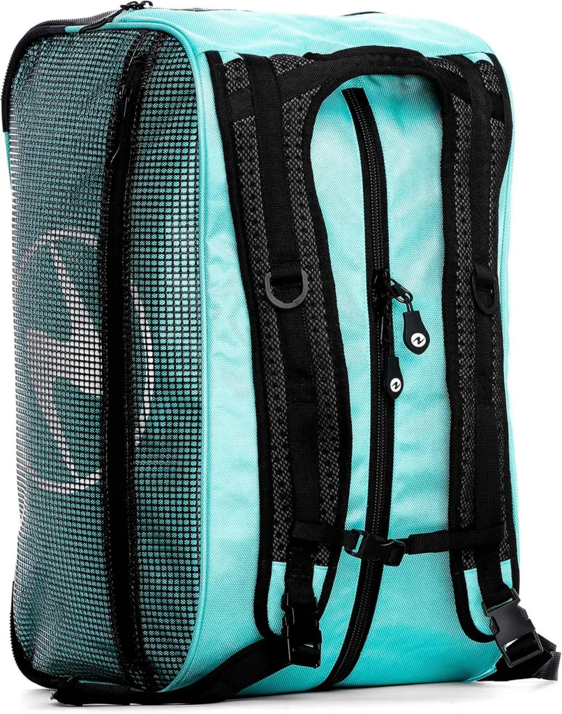 Sac à dos Aqualung Explorer - Polyvalent et Compact, Bretelles Réglables, Poche Filet, Sangles Palmes, Idéal pour Plongée