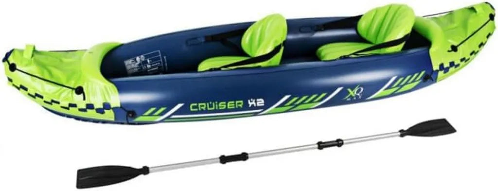 Kayak Gonflable Cruiser X2 308 cm Bleu et Vert - XQ MAX