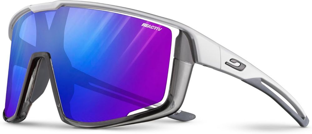 Julbo Furia Lunettes de Soleil Unisexe Blanc/Gris Mat M