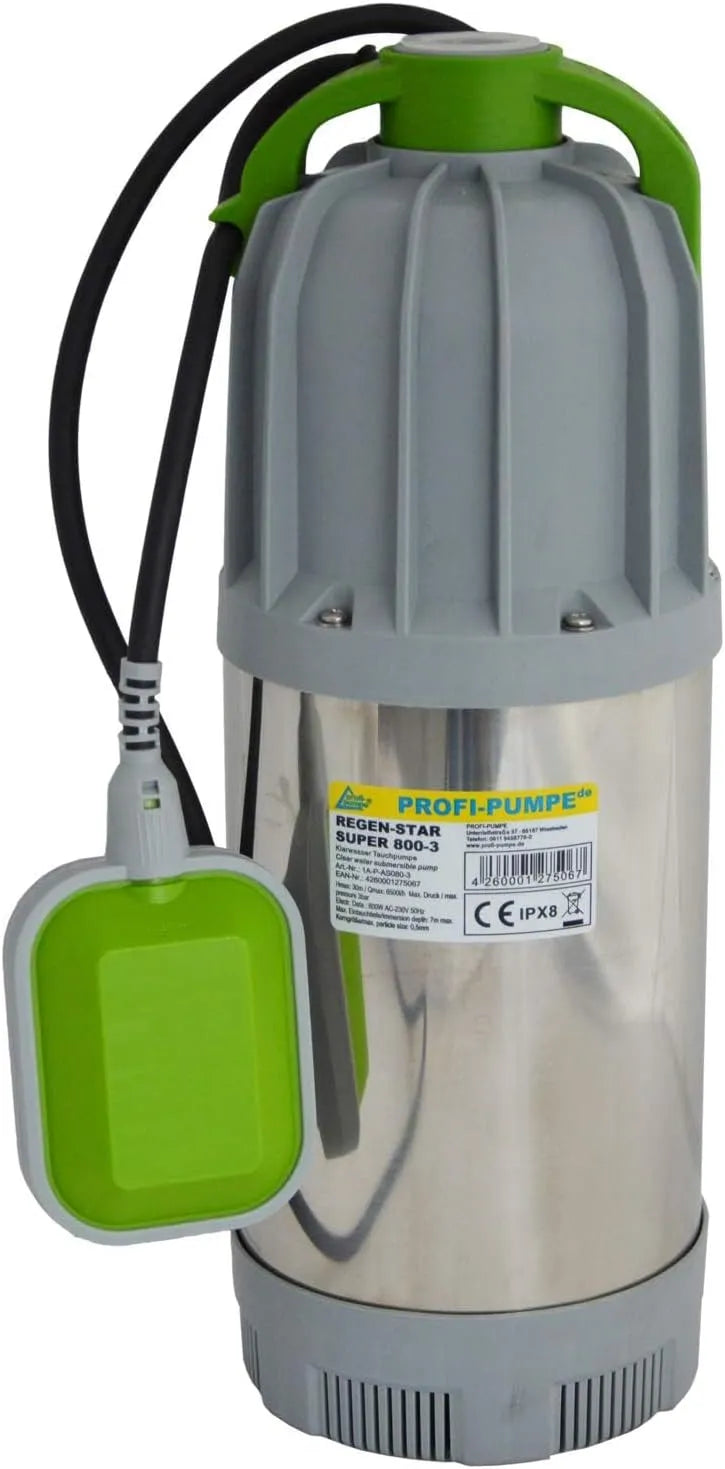 Pompe à eau et pompe de transfert, avec flotteur, pour véhicule et alimentation mobile