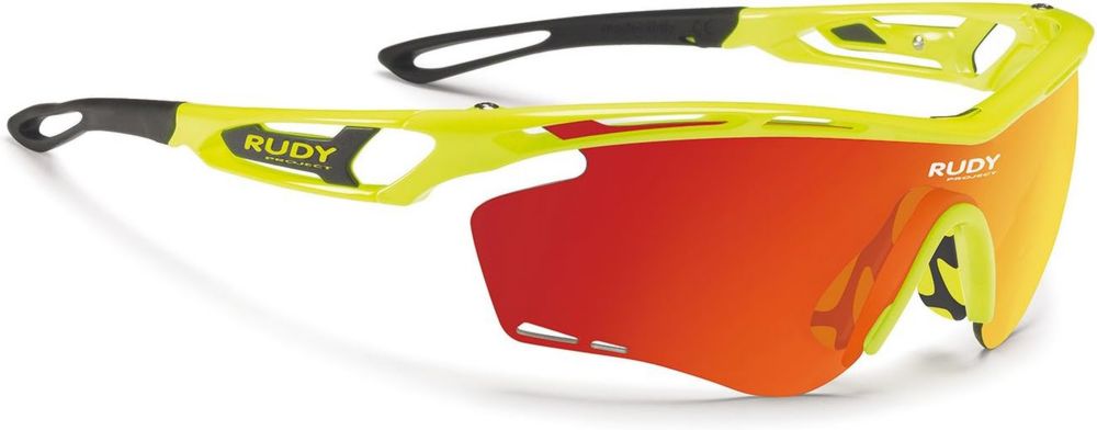 Lunettes de Sport Tralyx Rudy Project - Jaune Fluo avec Verres Multilaser Orange