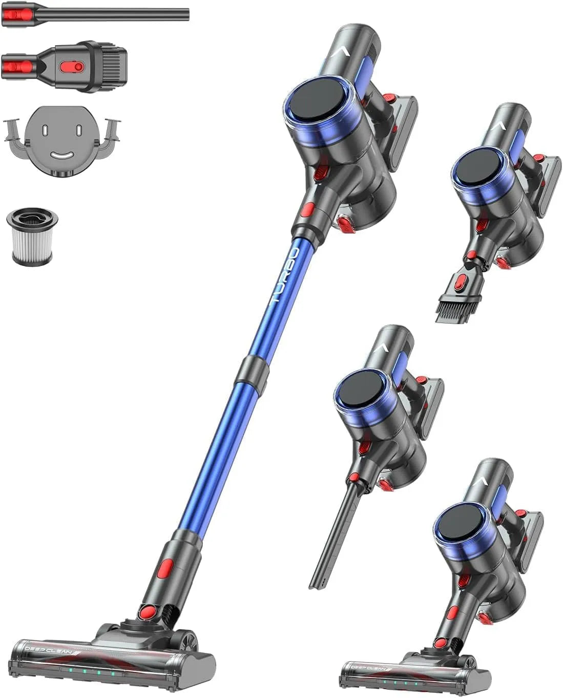 Aspirateur, A10, Couleur, sans fil, format léger, avec écran, écran tactile, 500 W