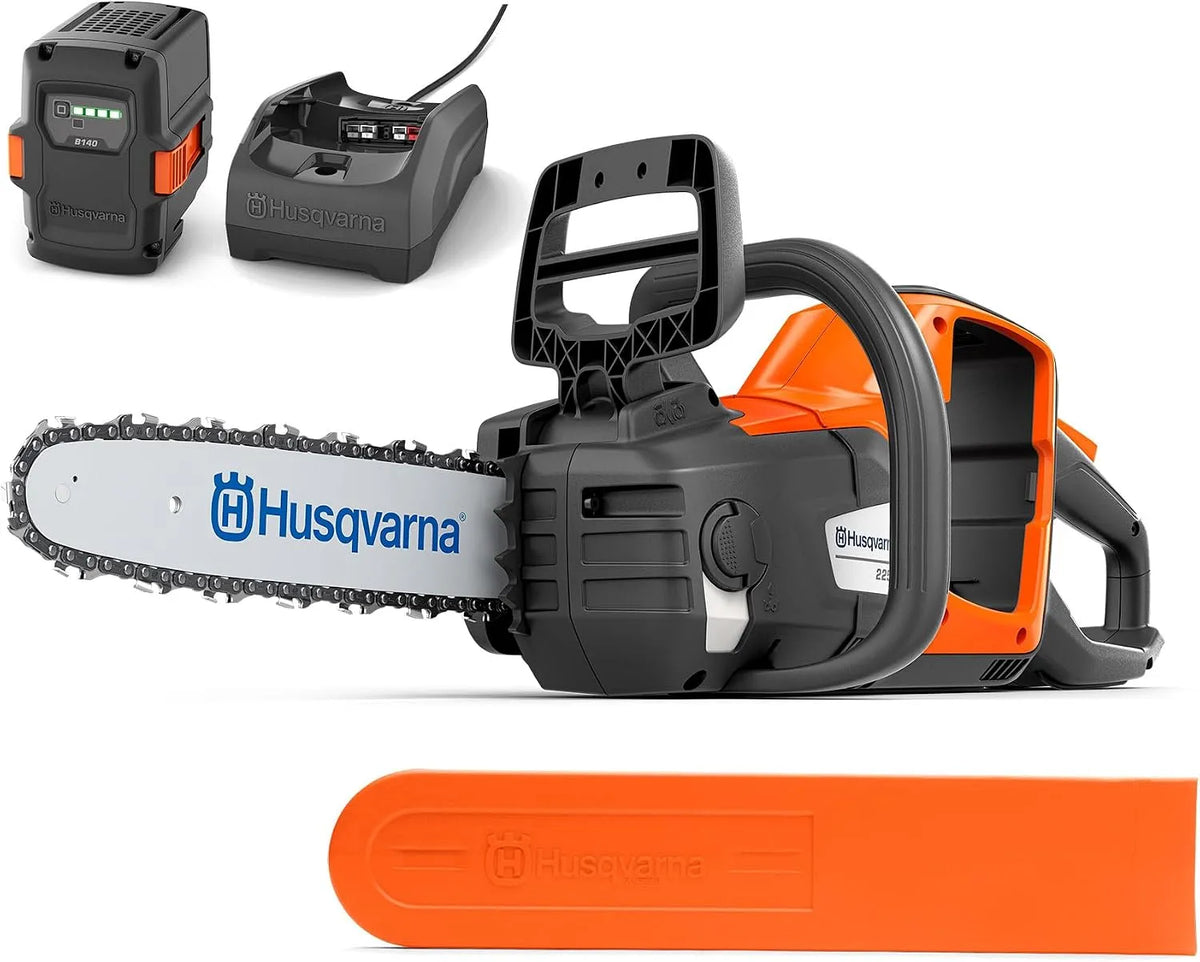 Husqvarna 225i Tronçonneuse pour débiter le bois et couper les branches épaisses: sans fil