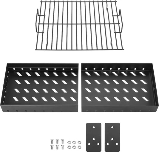 Bac à charbon de bois ajustable pour barbecue, compatible Tepro Toronto, Taino Hero XL, Activa Angular
