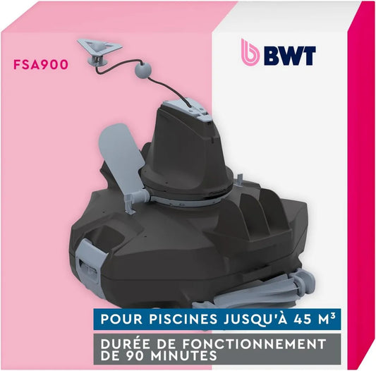Robot de Nettoyage de Piscine BWT FSA900 sans Fil avec Système Stop & Go