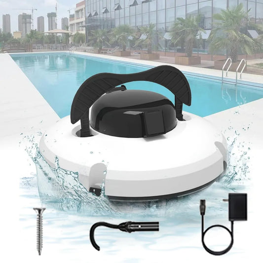 Aspirateur Piscine Automatique sans Fil avec Batterie 5200 mAh et Stationnement Intelligent