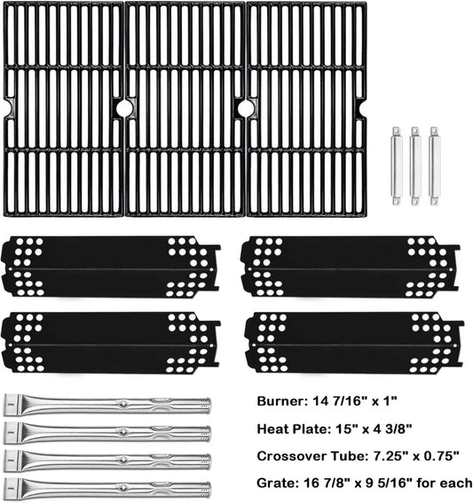 Kit de pièces pour barbecue Charbroil 4634362X, grille et brûleurs inclus