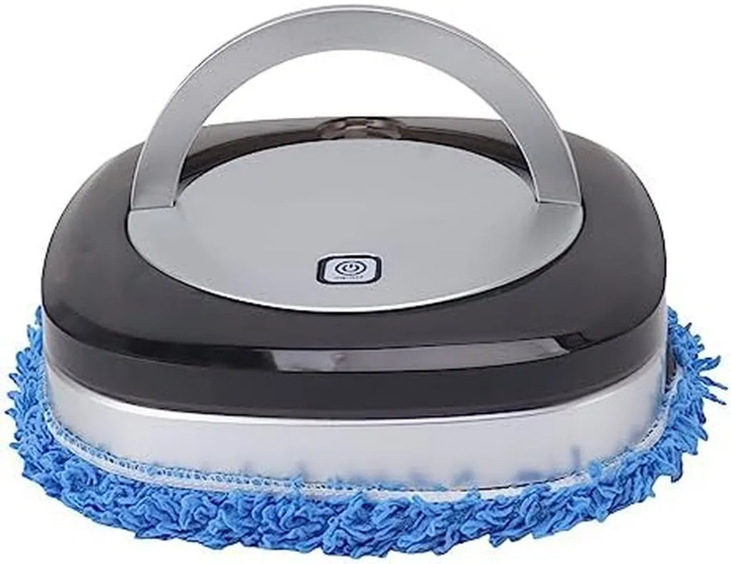Aspirateur Robot Intelligent 2-en-1 avec Fonction Vadrouille et Réservoir d'eau, Pour Sols en Marbre, Couleur Argent