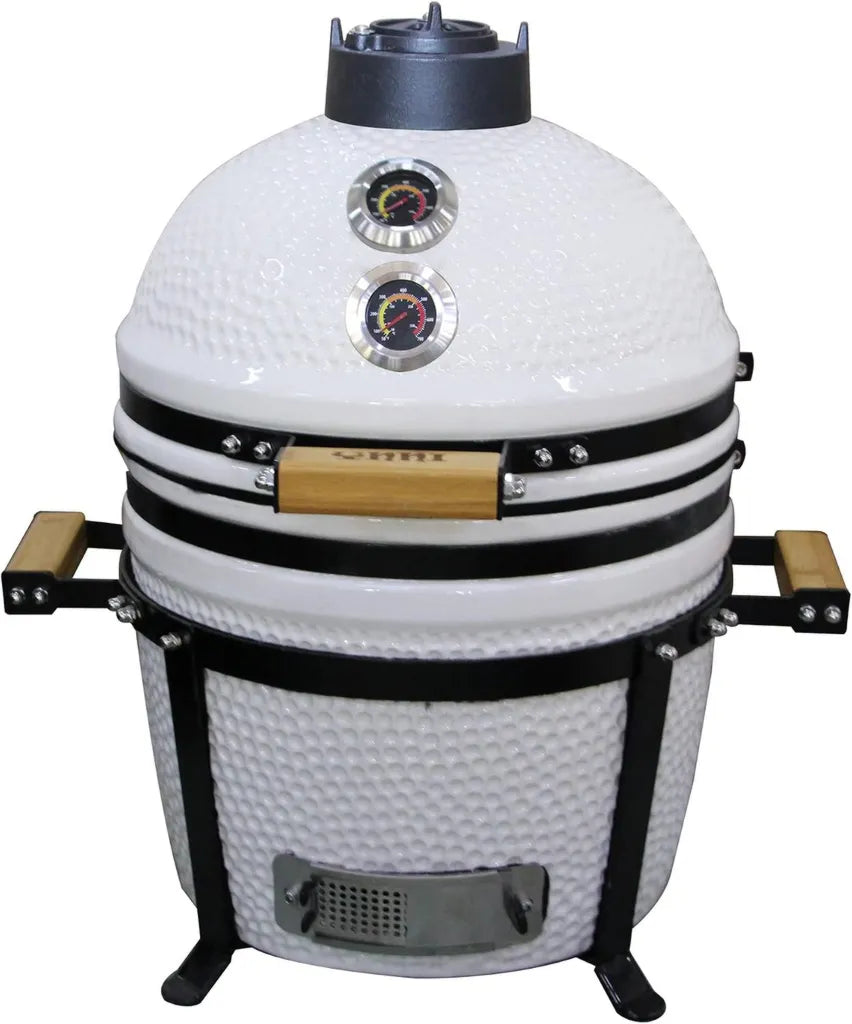 Gril en Céramique sur Pied YNNI KAMADO Blanc 40 cm