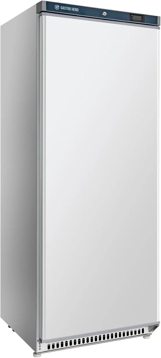 Réfrigérateur, 562 L, thermostat, professionnel, blanc, 0 à +8 °C, Dégivrage automatique, Verrouillable