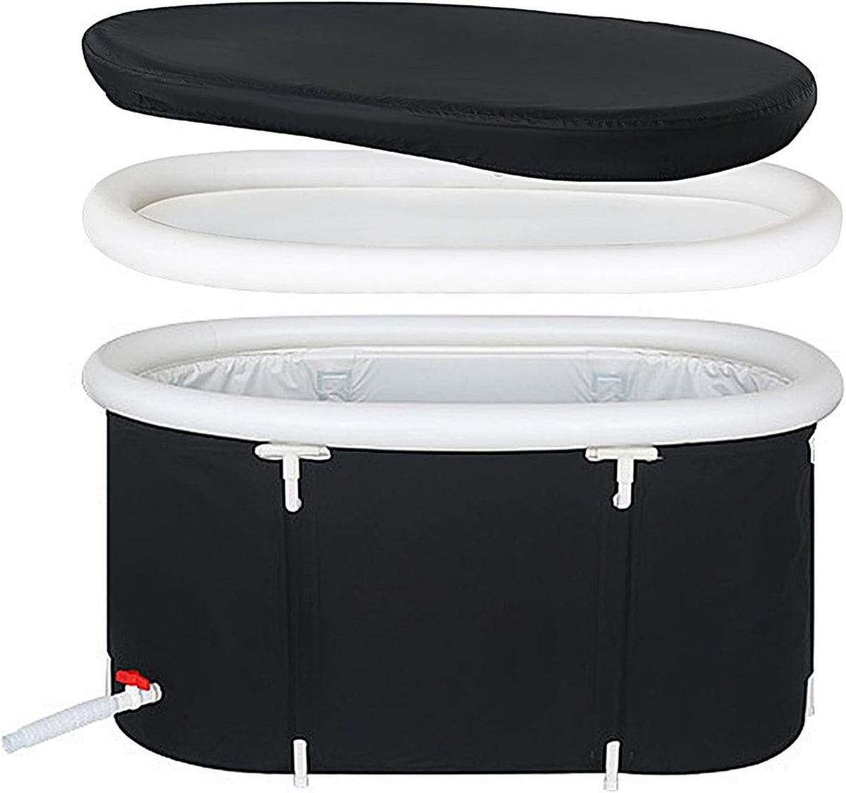 Bain froid: pliable, format portable