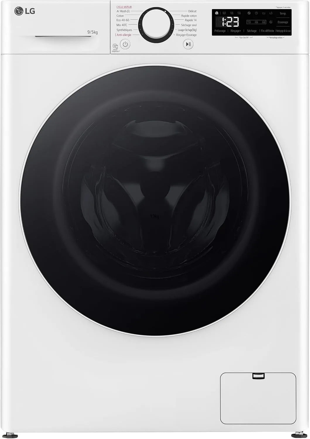 LG F952SR50WRS Lave-linge séchant, lave-linge, sèche-linge, LAVANTE SECHANTE FRONT LG F952SR50WRS
