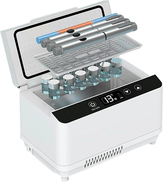 Réfrigérateur médical portable, transport d'insuline et de médicaments, Réfrigérateur Portable pour Insuline Diabétique Mini-Médicament Réfrigérateur
