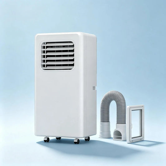 Climatiseur 12000BTU, portable, roulettes de déplacement, pour un refroidissement flexible d'une pièce à l'autre, Climatiseur mobile sur pied