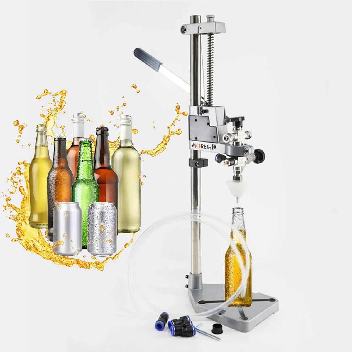 Lisseur cheveux, fer à lisser, acier inoxydable, équipement d'embouteillage de bière en acier inoxydable