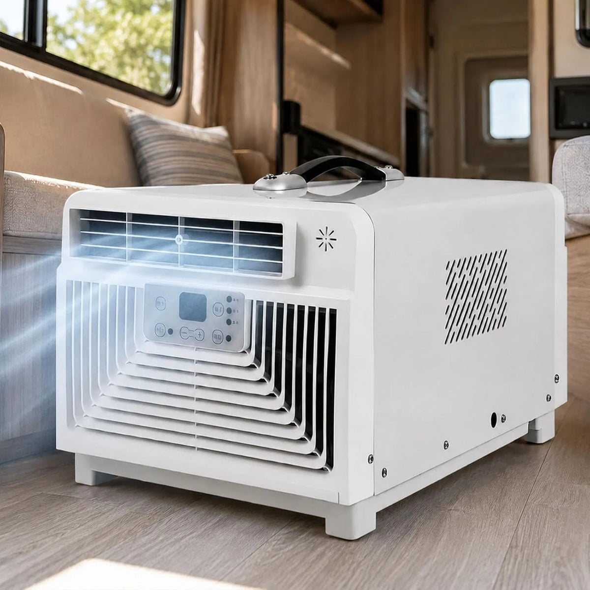 Climatiseur, portable, camping, 3400 Btu, Refroidissement 4 en 1, Auto-Évaporation