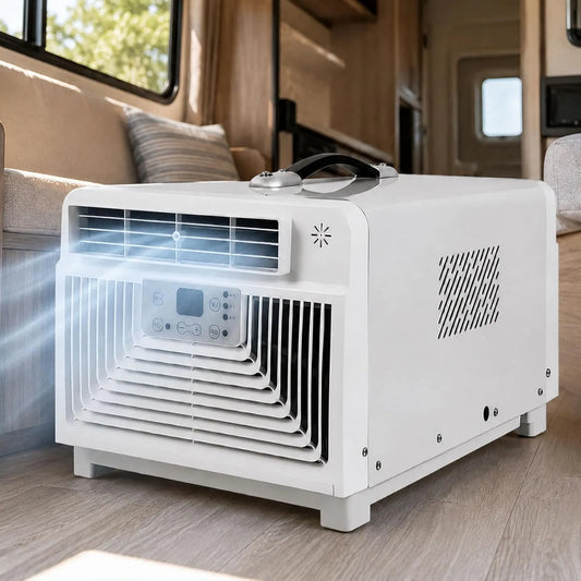 Climatiseur, portable, camping, 3400 Btu, Refroidissement 4 en 1, Auto-Évaporation