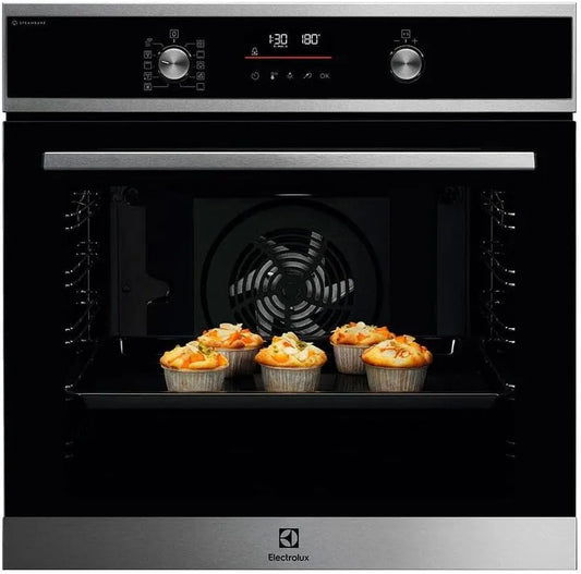 Electrolux EOD6P77x Four électrique, 11 programmes, vapeur, affichage LED, 45 programmes automatiques, 11 fonctions, cuisson uniforme multiniveau