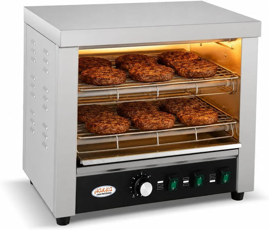Produit Appareil éLectrique de 3150 W pour Faire Fondre le Fromage, Hakka Gril Salamandre Professionnel, Avec Tiroir Ramasse-Miettes Amovible, IdéAl