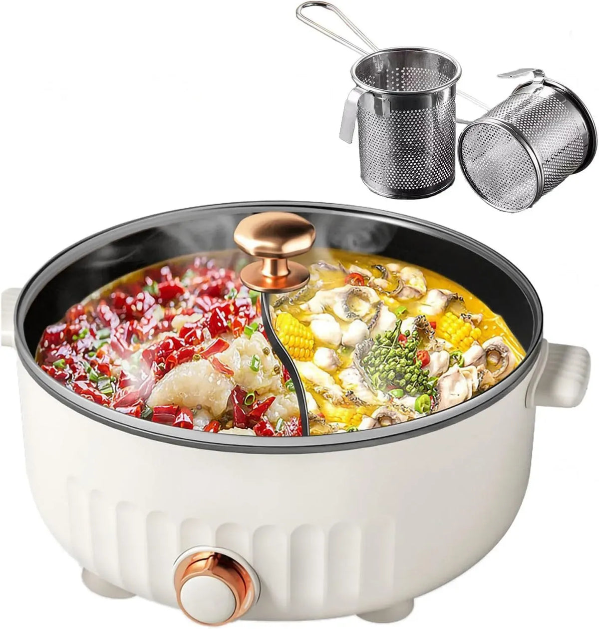 Fondue, IP65, revêtement antiadhésif, blanc, pour Les RéUnions De Famille, ARTSIM