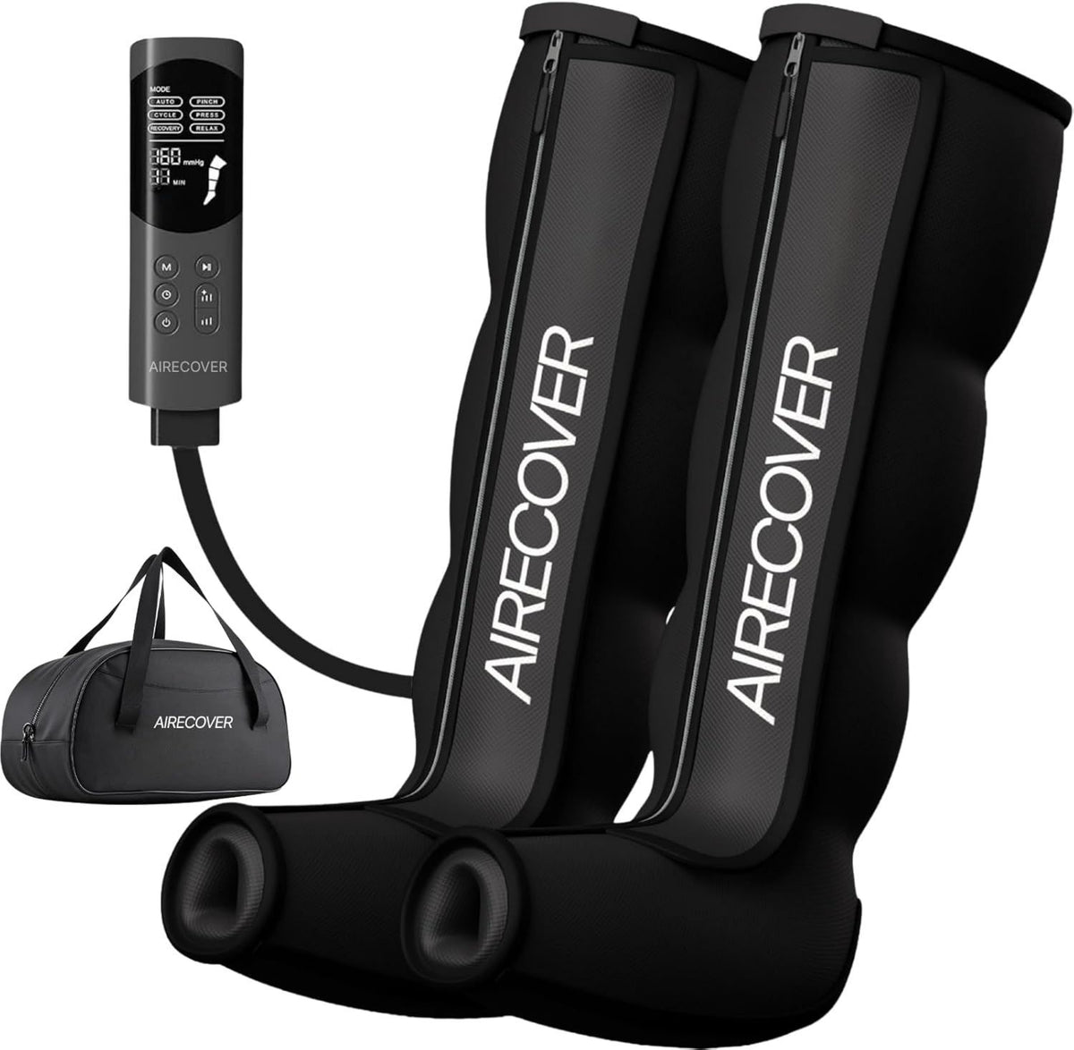 Bottes de pressothérapie – massage par compression d'air, 169 cm, 200 mmHg, 9 Niveau x, 4 Chambres