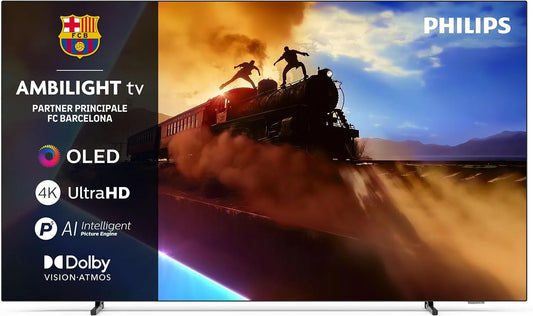 Philips 48OLED770 Smart TV, 48 pouces, téléviseur, 4K UHD, Wi-Fi, dalle IPS, écran LCD, noir, TFT/LCD, 121, 12, 9 cm