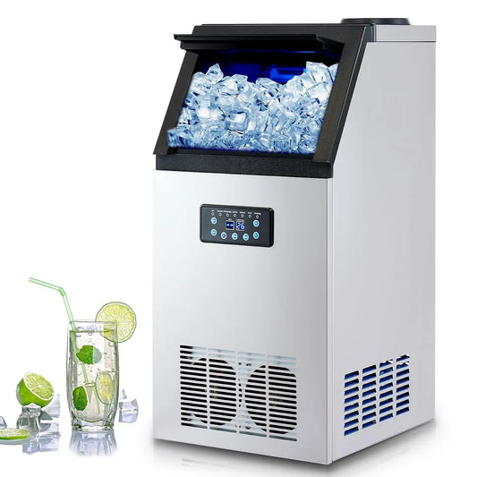 Machine à glaçons, 300 W, CO-Z kg/24, professionnel, restaurant, acier inoxydable, pour la Maison Bar Bureau Café Restaurant