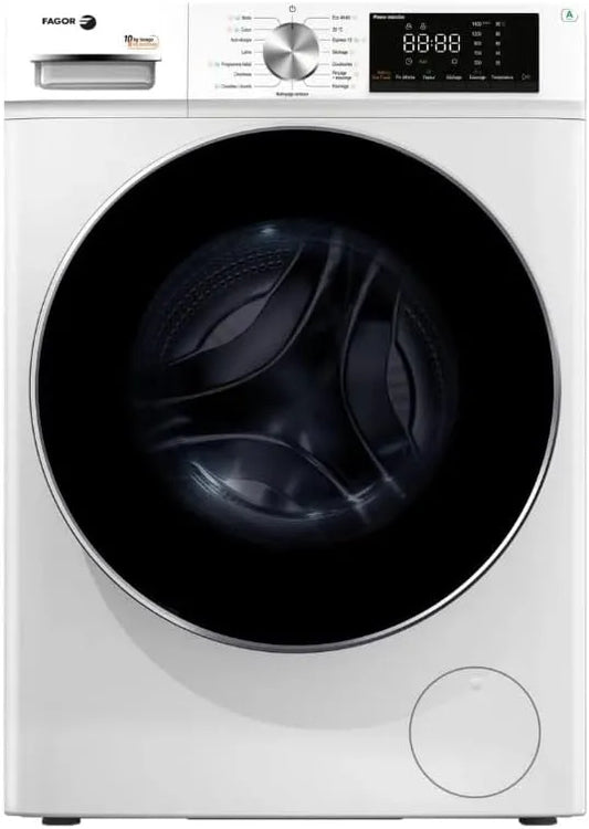 Lave-linge séchant 10kg, 6kg FLSF10614IDW, 10 kg, lave-linge, sèche-linge, blanc, 6kg 1400 Tours