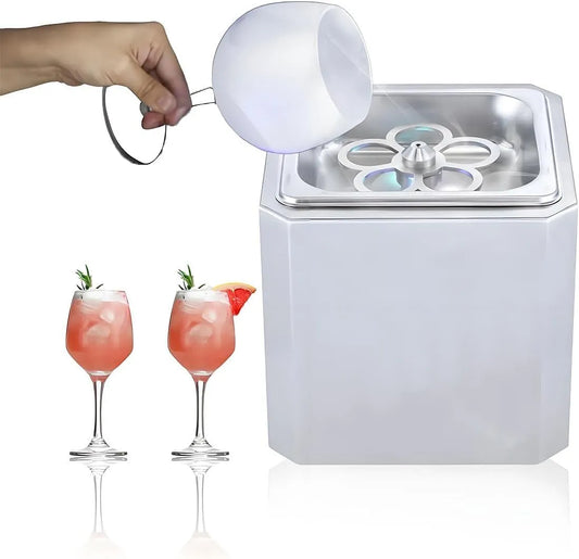 Congélateur, professionnel, Refroidisseur instantané en verre, cocktail, champagne, bière