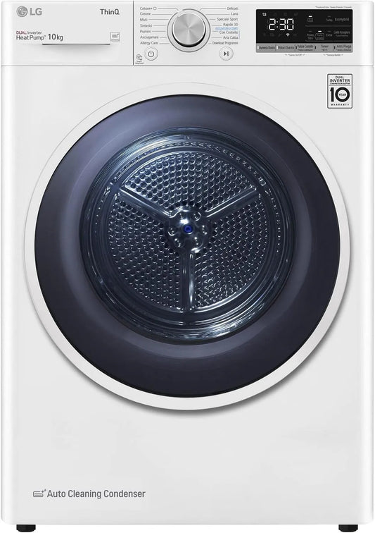 LG RH10V9AV4W Sèche-linge, 10 kg, classe énergétique A, blanc, pompe à chaleur couleur blanc - RH10V9AV4W