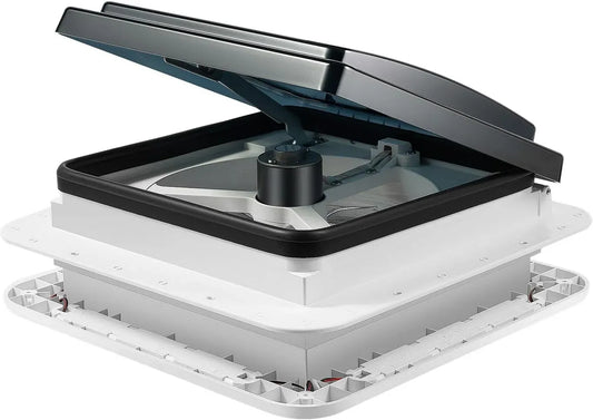 montage simple pour camping et camping-cars, lucarne insonorisée avec éclairage LED et ventilation silencieuse, pour Fenêtre de toit professionnelle