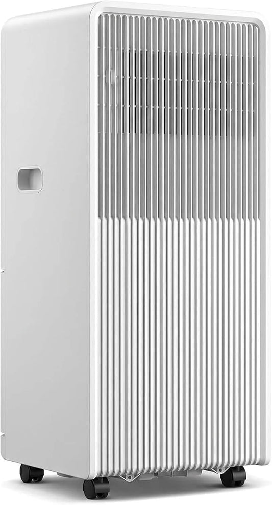 Climatiseur 24H, minuteur, 10000 Btu, Climatiseur Mobile Compact 12000 BTU Refroidit 35 m2, Télécommande, Modes Ventilateur & Déshumidificateur
