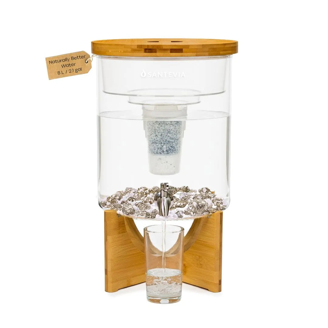 Filtre, verre, pour l'élimination du fluorure et du chlore