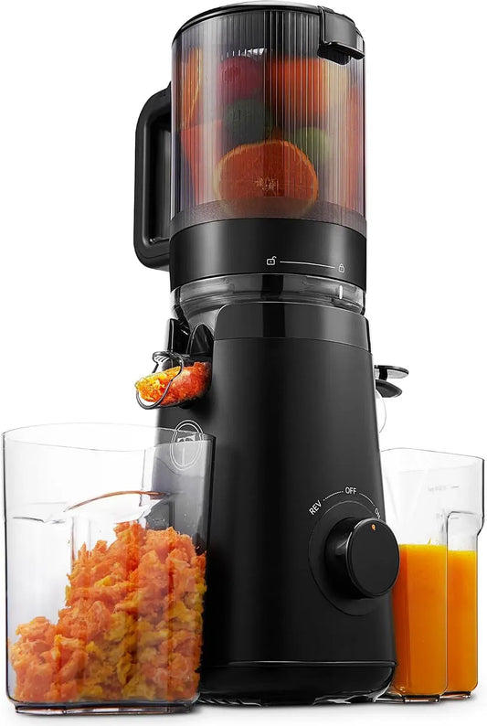 Extracteur de jus, presse-agrumes et extracteur, extracteur de jus et presse-agrumes, Extracteur de jus TUUMIIST avec goulotte extra large de 134 mm