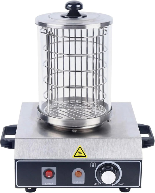 Cuisinière avec four, grand réservoir, professionnel, amovible, Hot Dog steamer Cuiseur à saucisse réchauffeur machine saucisse cuisinière réchauffeur