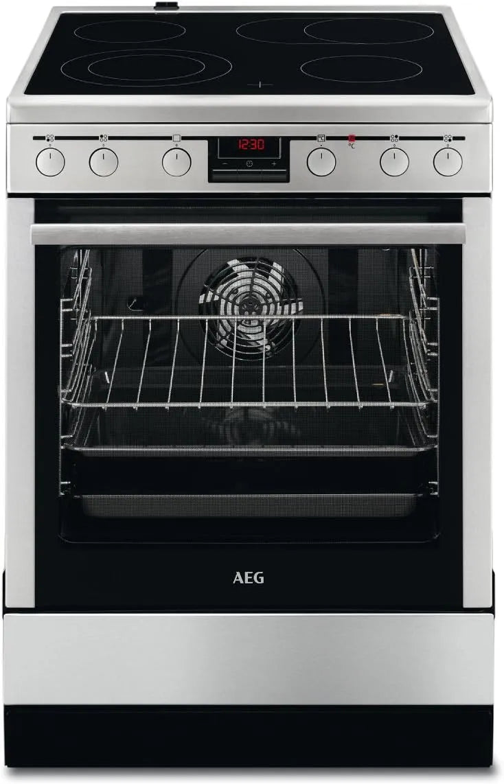 AEG 47056VS-MN Four électrique, 60 cm, 72 L, classe énergétique A, minuteur, autonome, noir