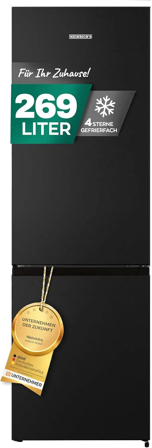 Congélateur, 269 L, 39 dB, éclairage LED, silencieux, volume de refroidissement 198 l, charnière de porte de réfrigérateur interchangeable