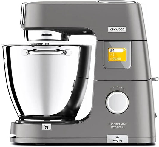 Kenwood KWL90.004.SI Accessoire pour appareil, 5 L, Titanium Chef Patissier XL Robot pâtissier, bols de 5L et 7L