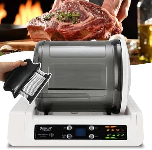 Machine à mariner, surface texturée, pour poulet